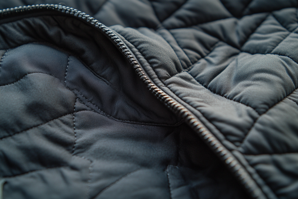 Interlining, The thermal layer between the outer fabric and the lining