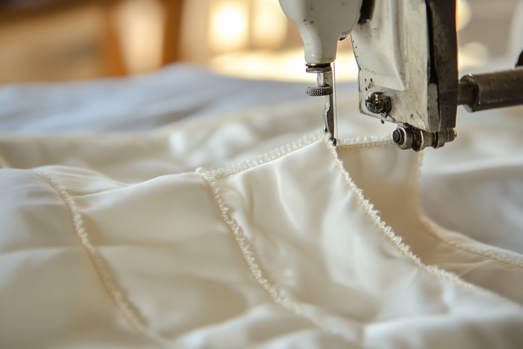 Padded hem