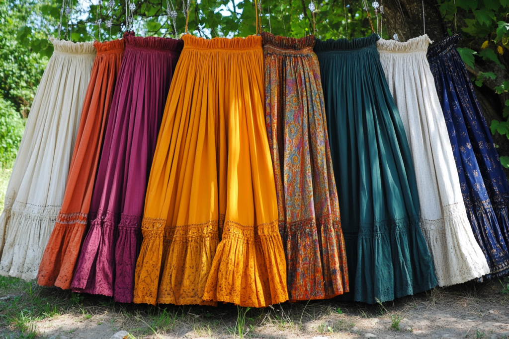Peasant skirt