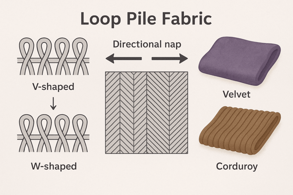 Loop Pile Fabric-Structure, Characteristics, and Garment Applications