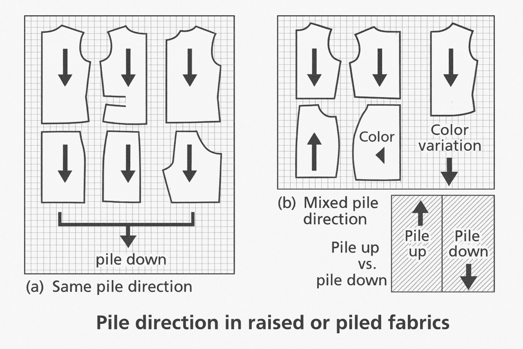 Raised fabrics