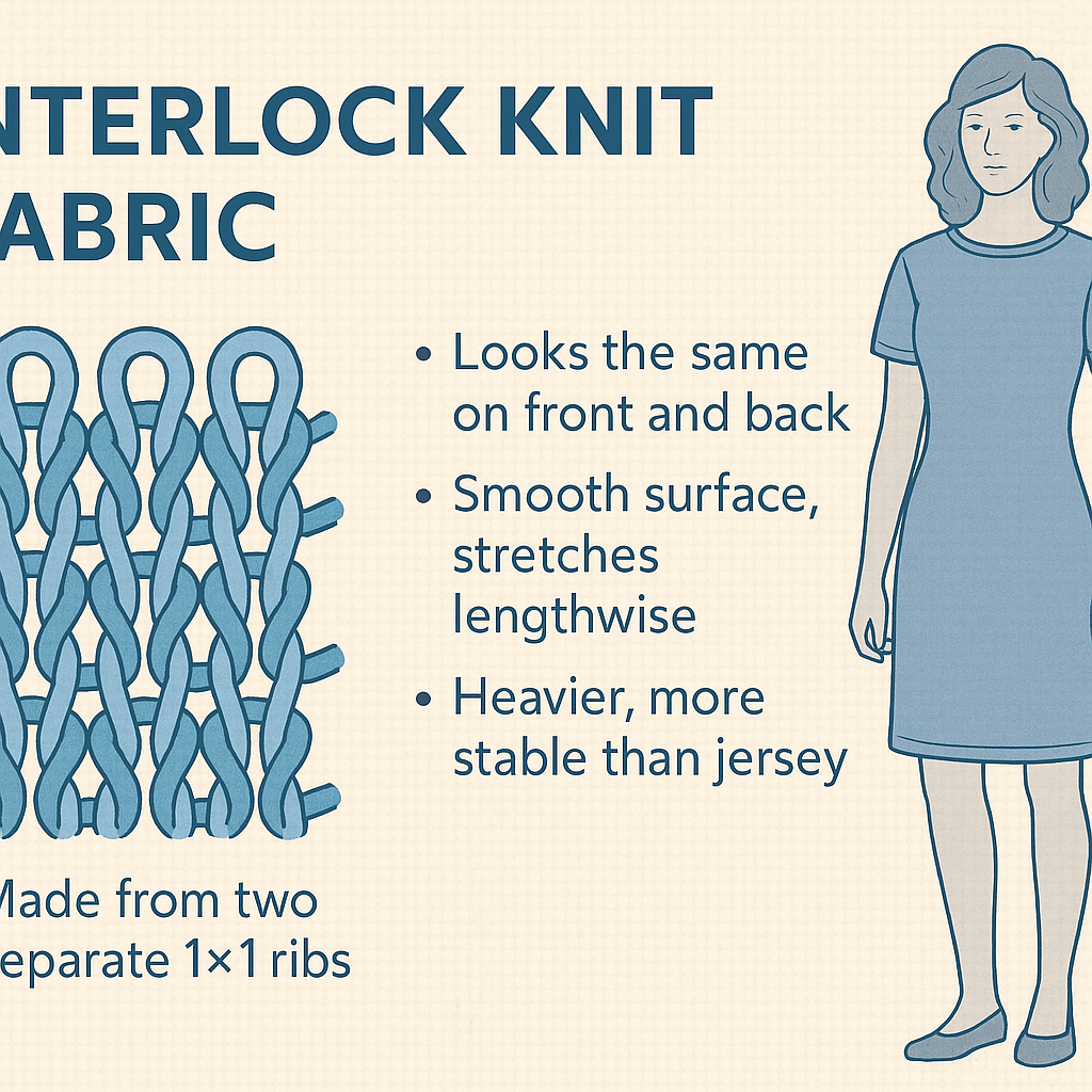 Interlock Knit Fabric Properties Strengths And Best Uses In Apparel Interlock Knit Fabric Properties Strengths And Best Uses In Apparel